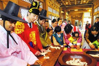festividades tradicionales oficiales corea cuando como
