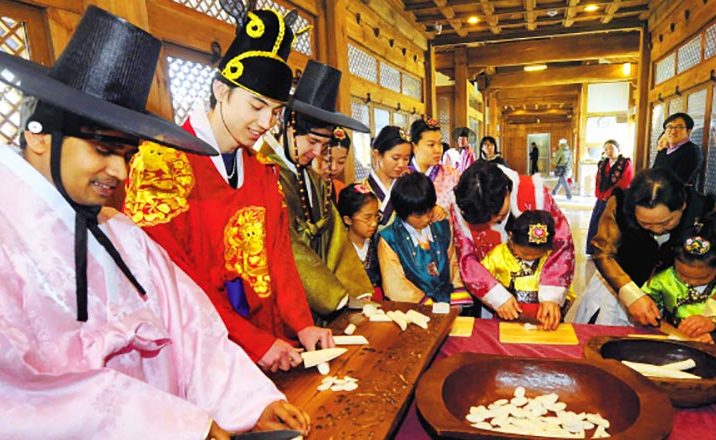 festividades tradicionales oficiales corea cuando como
